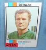 Don Maynard Vintage football card