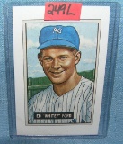 Whitey Ford Bowman reprint all star baseball card