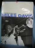 Classic Miles Davis wall poster
