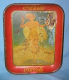 Antique Coca Cola serving tray dated 1937