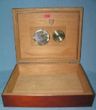 Mahogany cigar humidor