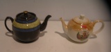 Pair of early tea pots by S. C. Richard