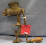 Antique cast iron food grinder # 50 by Climax