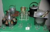 Large group of vintage bar related items