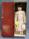 Vintage porcelain doll named Annette