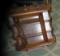 Miniature wood china cabinet