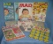 Collection of early MAD magazines