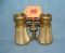 Antique mother of pearl and brass opera glasses