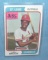 Vintage Lou Brock 1974 Topps baseball card