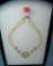 High quality costume jewelry pearl necklace