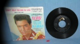 Elvis Presley Blue Hawaii 45rpm record and sleeve