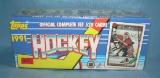 Topps 1991 hockey factory sealed box