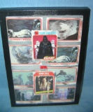 Collection of vintage Star Wars collector cards