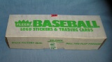 Fleer factory sealed baseball card set