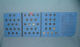 Silver Roosevelt dime starter collection with booklet