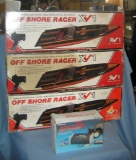 Group of 3 off shore racing boats all radio controlled