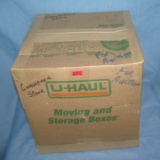 Mystery moving and storage Co. box lot marked convience store