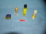 Group of miniature perfume bottles