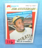 Vintage Willie Stargell all star baseball card