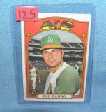 Vintage Sal Bando all star baseball card