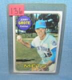 Vintage Jerry Grote NY Mets all star baseball card