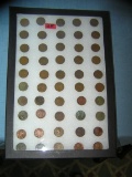 Large collection of early Lincoln wheat back pennies