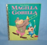 Magilla Gorilla vintage Little Golden book dated 1964