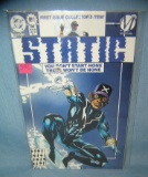 Static first edition comic book