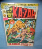 Early Kazar comic book