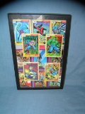 Superhero and villian nonsports collector cards