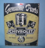 Chevrolet Genuine Parts retro style advertising sign