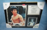 Bruce Lee karate super star photo diorama