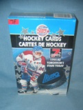 Hockey cards factory sealed box includes rookies