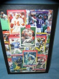 Collection of vintage football all star cards