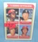 Vintage 1974 rookie outfielders baseball card