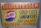 Antique style Pepsi Cola delicatessen advertiaing sign