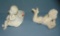Pair of cherub figurines