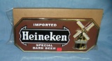 Heineken imported beer advertising display sign