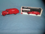 Esso all cast metal tanker truck bank