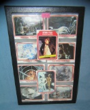 Collection of vintage Star Wars collector cards