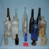 Antique bottle collection