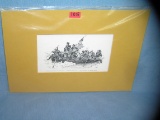 Washington crossing the Delaware print