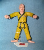 Karate figure 5 inch rubber bendie circa 1970's