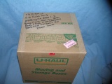 Moving and Storage Company  box lot marked Estate of Rita Budah family Disney items including Tiara,