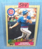 Raphael Palmeiro rookie baseball card