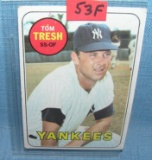 1969 Topps Tom Tresh baseball card