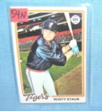 Rusty Staub vintage all star baseball card