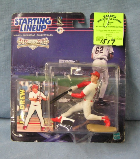 Vintage JD Drew baseball action figure