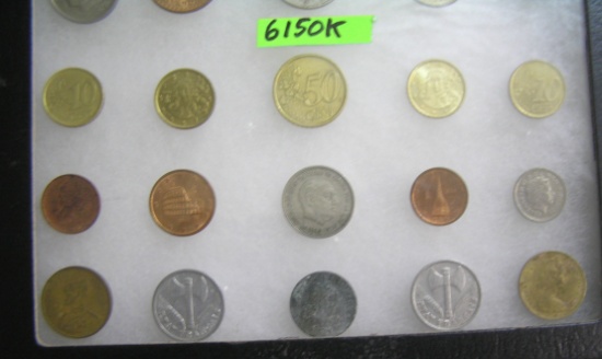 Group of world coins