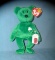 Erin the bear St. Patricks day Beanie Baby Bear